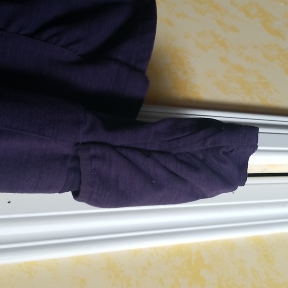 Diadora dark purple top size large - Picture 4 of 5